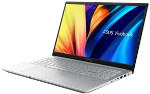 Фото: Ноутбук ASUS Vivobook Pro K6500ZH-HN172 Cool Silver - 15.6" IPS 144 Гц / Intel Core i5 / i5-12450H / DDR5 8 ГБ / PCI-E SSD 512 ГБ / GeForce GTX 1650 № 2 | KTC