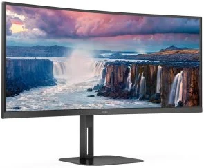 Фото: Монітор AOC CU34V5C/BK Black - 34" VA / 3440x1440 / 100 Гц / AMD FreeSync / HAS № 2 | KTC