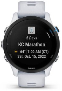 Смарт годинник Garmin Forerunner 255 Music Whitestone (010-02641-21)