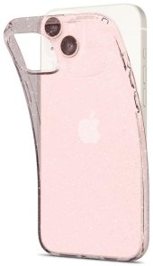 Чохол Spigen for Apple iPhone 14 - Liquid Crystal Glitter Rose Quartz (ACS05035)