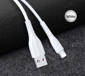 Кабель Usams US-SJ364 U35 2A AM / Lightning 1m White (SJ364USB02)