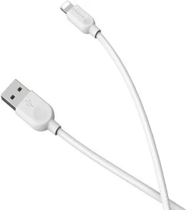 Фото: Кабель BOROFONE BX14 LinkJet 2.4A AM / Lightning 1m White (BX14L1W) № 4 | KTC
