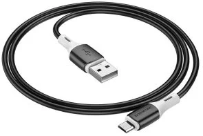 Фото: Кабель BOROFONE BX79 2.4A AM / MicroB 1m Black (BX79MB) № 3 | KTC
