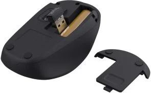 Фото: Миша Trust Yvi+ Silent Eco Wireless Black № 4 | KTC
