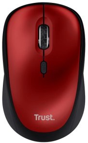 Миша Trust Yvi+ Silent Eco Wireless Red