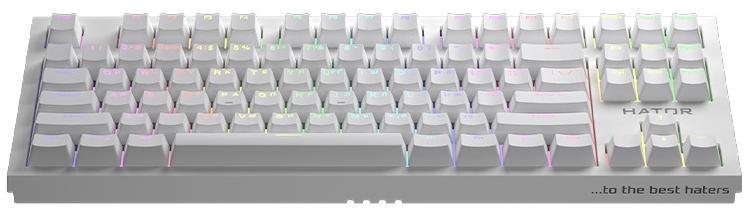 Клавіатура Hator Skyfall TKL Pro White (HTK-664)