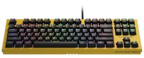 Клавіатура Hator Skyfall TKL Pro Yellow (HTK-657)