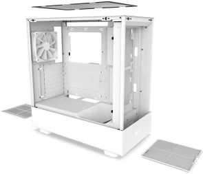 Фото: Корпус NZXT H5 Flow White with window (CC-H51FW-01) № 3 | KTC