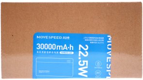 Батарея універсальна Move speed K30 30000mAh 22.5W Black (YSPBK30-22K)