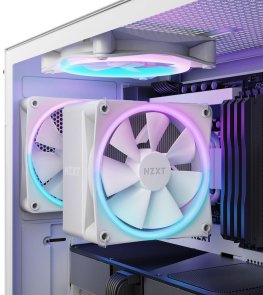 Кулер для процесора NZXT T120 RGB White (RC-TR120-W1)