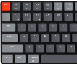 Клавіатура Keychron K3 84 Key Gateron Brown RGB UKR/ENG/RUS USB/WL Black (K3B3_KEYCHRON)