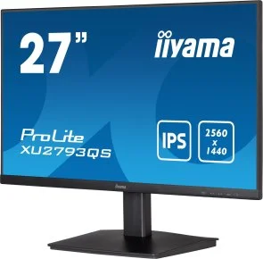 Фото: Монітор iiyama XU2793QS-B1 Black - 27" IPS / 2560×1440 / 75 Гц / AMD FreeSync № 3 | KTC