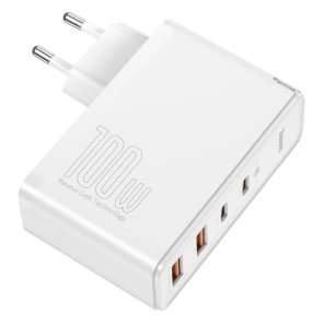 Зарядний пристрій Baseus GaN2 Pro Quick Charger 100W White (CCGAN2P-L02)