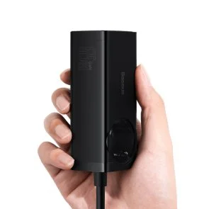 Фото: Зарядний пристрій Baseus GaN 3 Pro Desktop Powerstrip 65W Black (PSZM000901) № 5 | KTC
