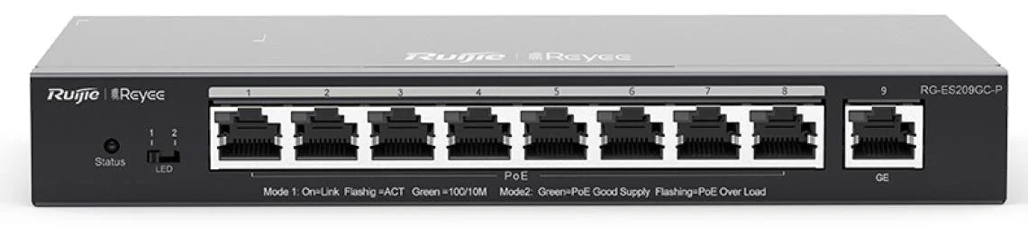 Фото: Комутатор Ruijie RG-ES209GC-P № 2 | KTC