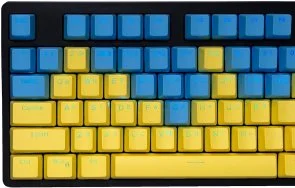 Фото: Клавіатура Hator Rockfall EVO Ukrainian Kailh Optical Black (UKR-HTK-610) № 2 | KTC