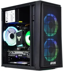 Фото: Персональний комп'ютер ARTLINE Gaming X43 (X43v41Win) - AMD Ryzen 5 5600 / 16 ГБ DDR4 / HDD + SSD 1 ТБ + 480 ГБ / Nvidia / GeForce RTX 3050, 6 ГБ / AMD A320 / 500 Вт № 3 | KTC