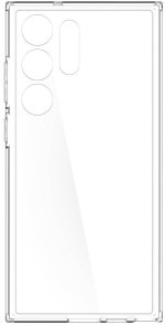 Чохол Spigen for Samsung Galaxy S23 Ultra - Ultra Hybrid Crystal Clear (ACS05617)