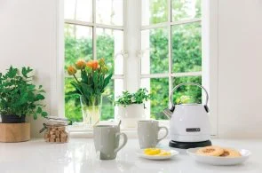 Фото: Електрочайник KitchenAid Kettle 1.25L 5KEK1222 White (5KEK1222EWH) № 7 | KTC