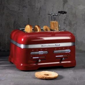 Фото: Тостер KitchenAid 4-slice Artisan 5KMT4205 Candy Apple (5KMT4205ECA) № 8 | KTC