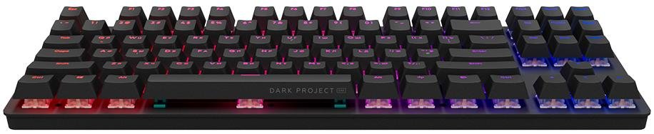 Клавіатура, комплект Dark Project One KD87A Mech. g3ms Sapphire ENG/UA/Ru Black (DPO-KD-87A-000300-GMT)