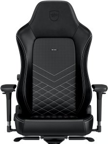 Крісло Noblechairs Hero Series Black/Platinum White (GAGC-117)