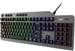 Фото: Клавіатура Lenovo Legion K500 RGB Mechanical Switch ENG/UKR Black (GY41L16650) № 2 | KTC