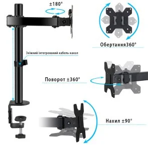 Фото: Кронштейн Sector MB-02 Black № 7 | KTC