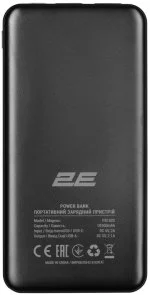Фото: Батарея універсальна 2E Slim 10000mAh Black (2E-PB1005-BLACK) № 2 | KTC
