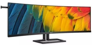 Фото: Монітор Philips 45B1U6900C/00 Black - 44.5" VA / 5120x1440 / 75 Гц / Adaptive Sync / HAS № 2 | KTC