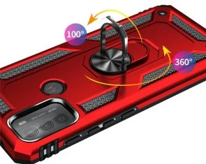 Фото: Чохол BeCover for Motorola Moto E30/E40 - Military Red (708185) № 4 | KTC