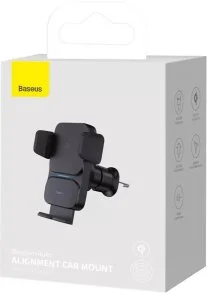 Фото: Кріплення для мобільного телефону Baseus Wisdom Auto Alignment 15W Black (CGZX000001) № 6 | KTC