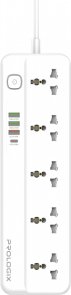 Мережевий фільтр ProLogix Premium 5/2m USB White (PR-SC5415W)