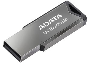 Флешка USB A-Data UV350 256Gb Silver (AUV350-256G-RBK)