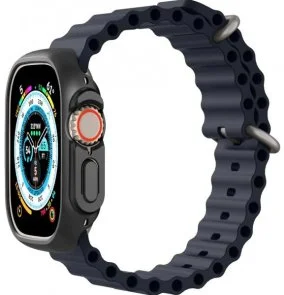 Фото: Чохол Spigen for Apple Watch Ultra 49mm - Thin Fit Black (ACS05458) № 4 | KTC
