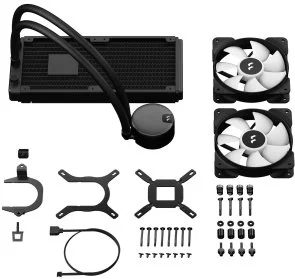 Фото: Система рідинного охолодження FRACTAL DESIGN Lumen S24 RGB v2 (FD-W-L1-S2412) № 4 | KTC