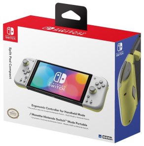 Геймпад Hori Split Pad Compact for Nintendo Switch - Grey/Yellow (NSW-373U)