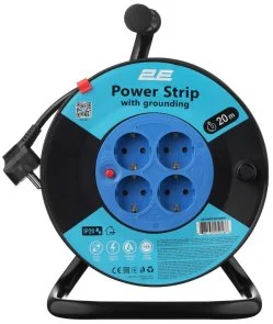 Фото: Подовжувач 2E CR4315IP20M20 4/20m Black (2E-CR4315IP20M20) № 2 | KTC