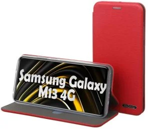 Фото: Чохол BeCover for Samsung M13 4G SM-M135 - Exclusive Burgundy Red (709037) № 4 | KTC