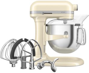 Планетарний міксер KitchenAid Mixer Bowl-Lift 6.6L - Artisan 5KSM70SHX Creamy (5KSM70SHXEAC)