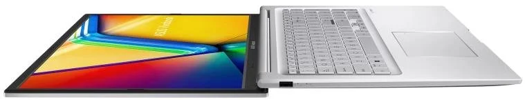 Фото: Ноутбук ASUS Vivobook 17 X1704VA-AU890 Cool Silver - 17.3" IPS 60 Гц / Intel Core 5 / 120U / DDR4 16 ГБ / PCI-E SSD 512 ГБ / Intel Graphics № 4 | KTC