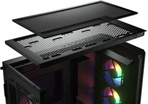 Фото: Корпус Cougar Duoface Pro RGB Black with window № 9 | KTC