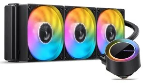 Фото: Система рідинного охолодження Jonsbo TG-360 Black № 2 | KTC