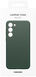 Чохол Samsung for Galaxy S23 Plus S916 - Leather Case Green (EF-VS916LGEGRU)