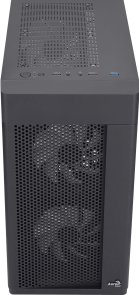 Корпус AeroCool Hexform Black with window (Hexform-G-BK-v2)