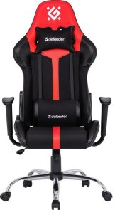 Крісло Defender Racer Black/Red (64374)