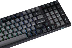 Фото: Клавіатура Akko 3098N 98Key TTC Flame Hot-Swap RGB ENG/UKR Black/Cyan (6925758618311) № 7 | KTC