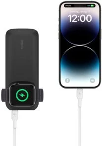 Фото: Батарея універсальна Belkin BoostCharge Pro 10000mAh 20W with Fast Wireless Charger for Apple Watch Black (BPD005BTBK) № 2 | KTC