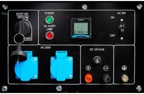 Фото: Генератор EnerSol SKD-5EB 4600W № 9 | KTC