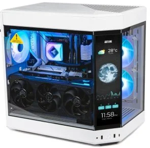 Фото: Персональний комп'ютер ARTLINE Gaming Y60WHITE (Y60Whitev04) - AMD Ryzen 7 7800X3D / 32 ГБ DDR5 / PCI-E SSD 2 ТБ / Nvidia / GeForce RTX 4070, 12 ГБ / AMD B650 / 800 Вт № 2 | KTC